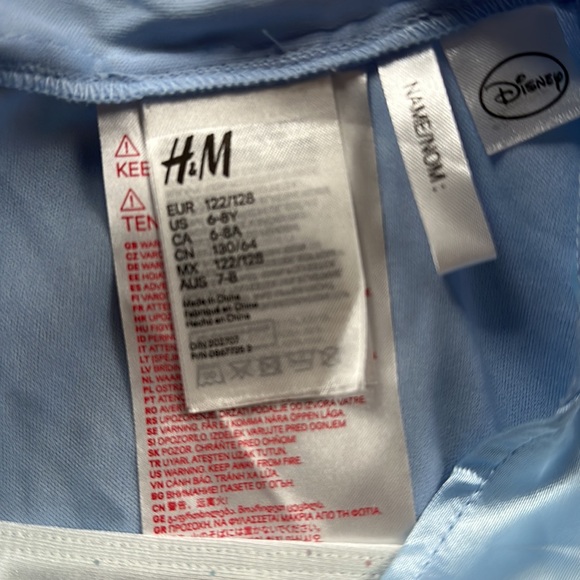 H&M Frozen Elsa Dress Size 6-8Y! - Picture 2 of 3